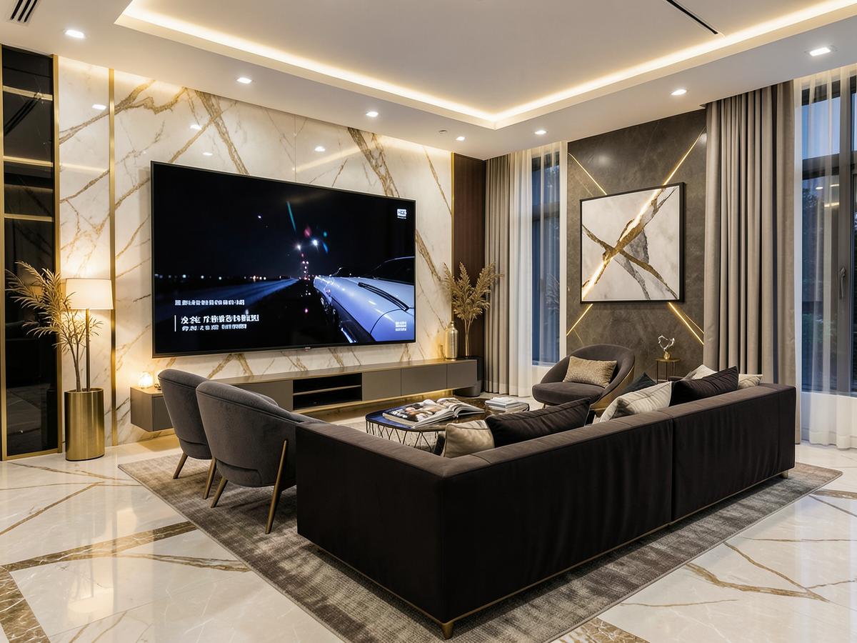 Lounge set showroom display