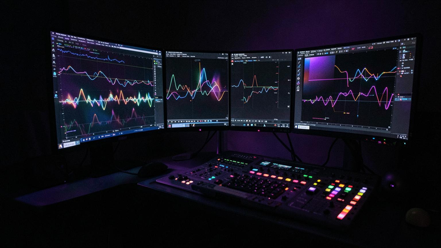 Inside the WOP Edit Bay